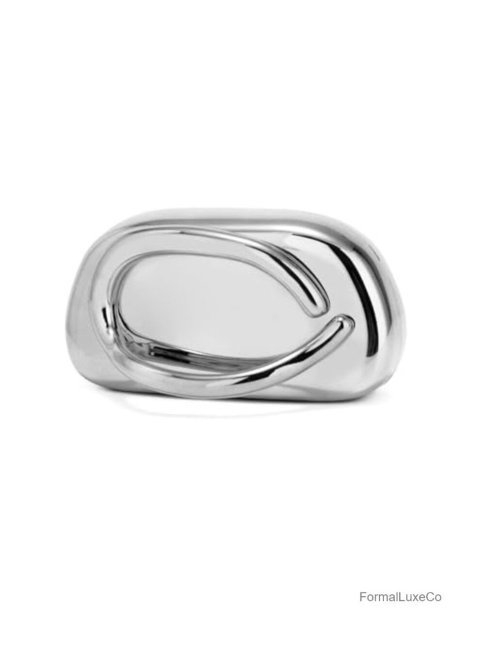 Acrylic Clutch Purse Women Trendy Metal Handle Evening Bag Wedding Party Formal